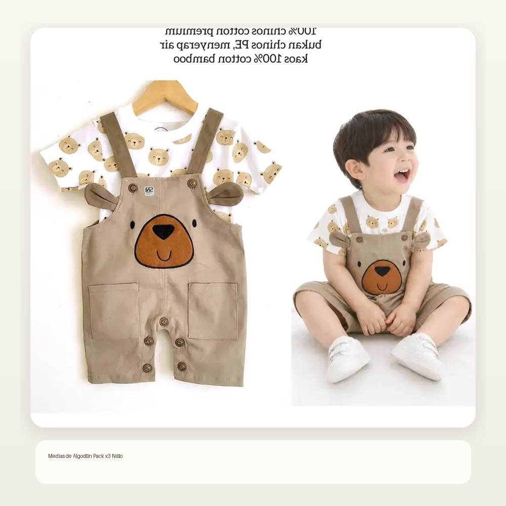 Medias de Algodón Pack x3 Niño
