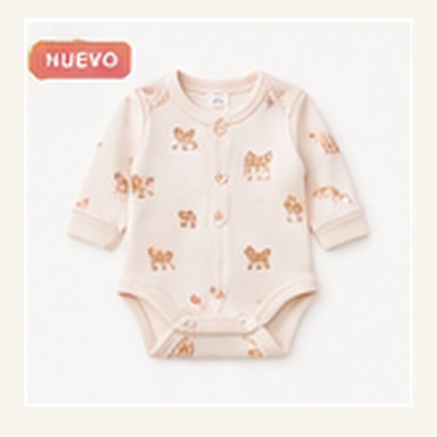 Body Algodón Manga Larga - Unisex